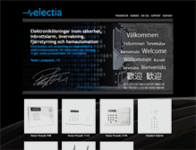 Tablet Screenshot of electia.se
